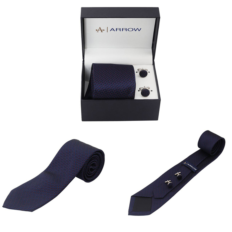 Arrow Tie & Cufflink Set