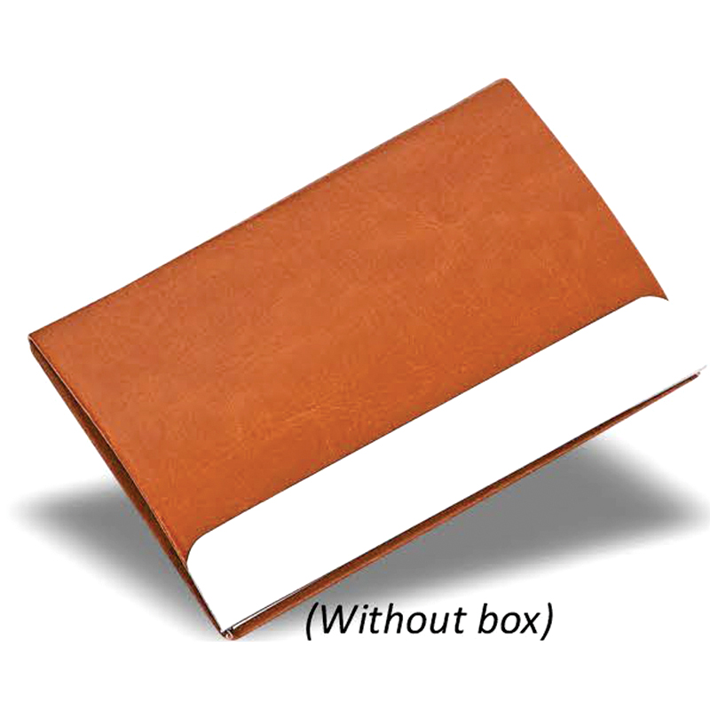 Card holder brown