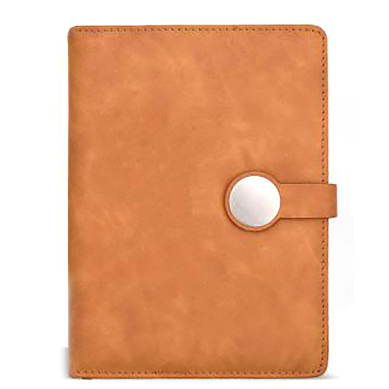 Round flap notebook