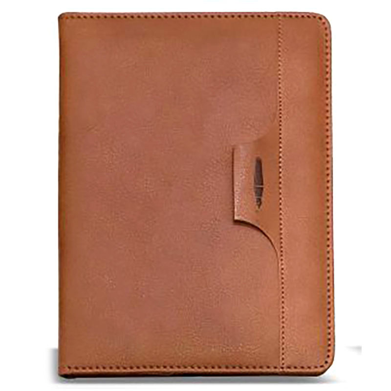 Brown peridot notebook