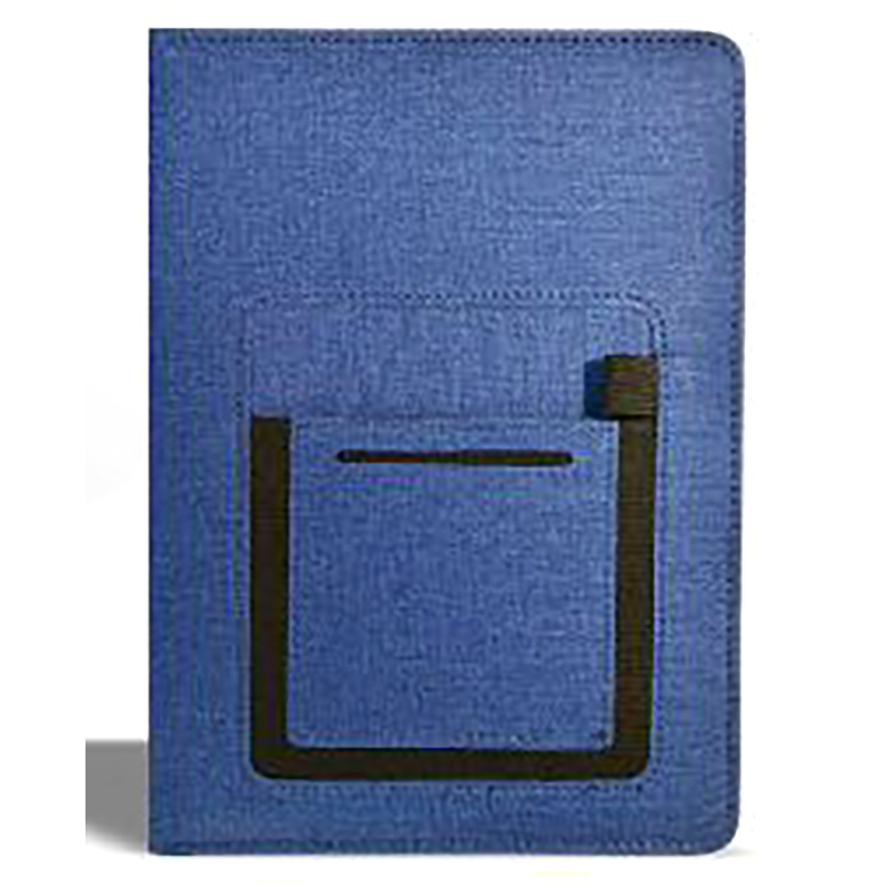 Pocket blue notebook