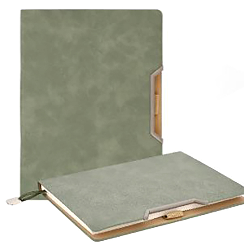 Axis green notebook