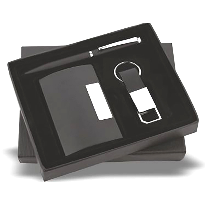 Pen, keychain & cardholder