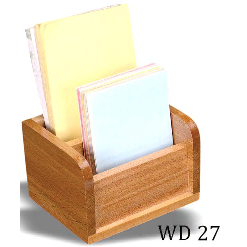 Wooden card holder